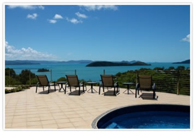 Sunset Point has one of the most stunning views on the Island. Perfect for keeping an eye on the Yachts throughout the week! © Kristie Kaighin http://www.whitsundayholidays.com.au